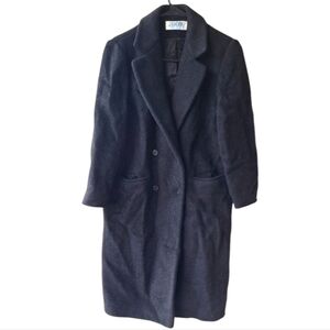 Vintage J.G.Hook Demi Petite Gray Women's Coat 100% Pure Wool